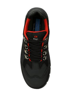 black leather trekking shoe - 15355371 - Standard Image - 3