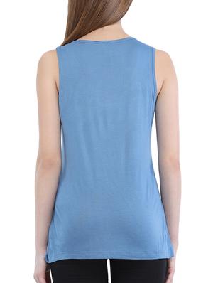 embellished neckline top - 15360806 - Standard Image - 3