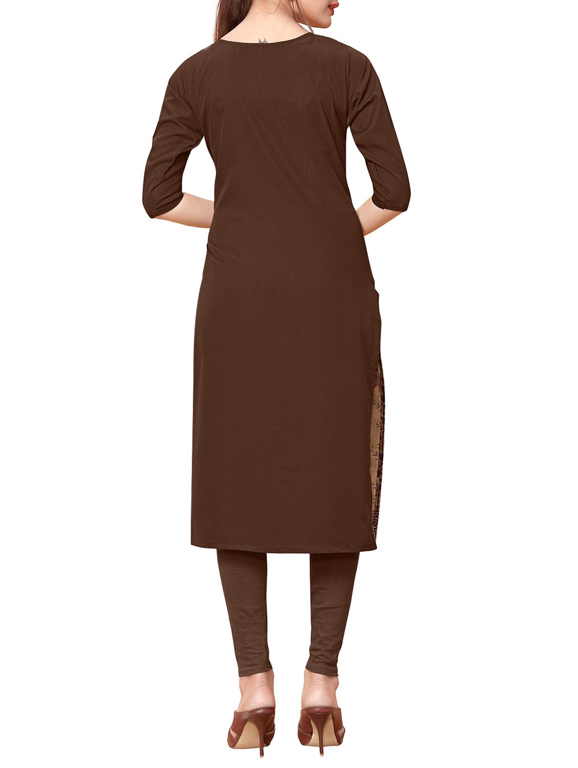 printed straight kurta - 15361681 - Zoom Image - 3