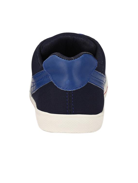 blue canvas lace up sneakers - 15363374 - Zoom Image - 3