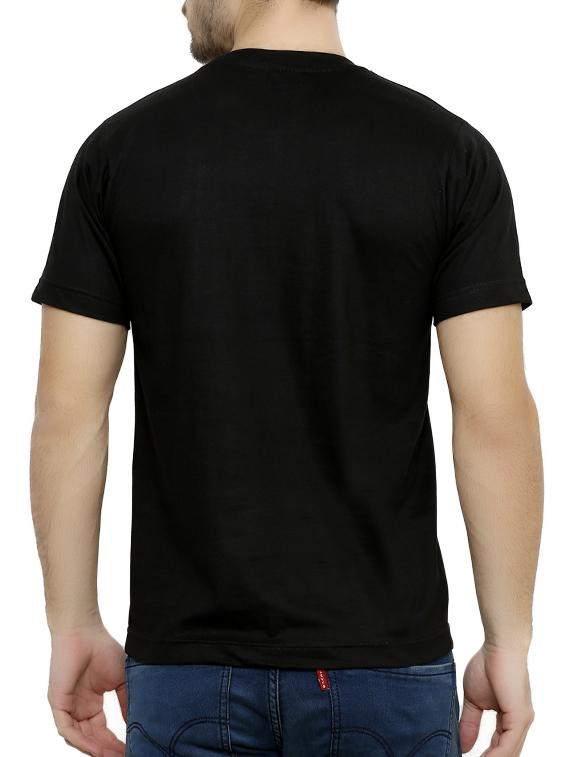 black cotton t-shirt - 15364030 - Zoom Image - 3