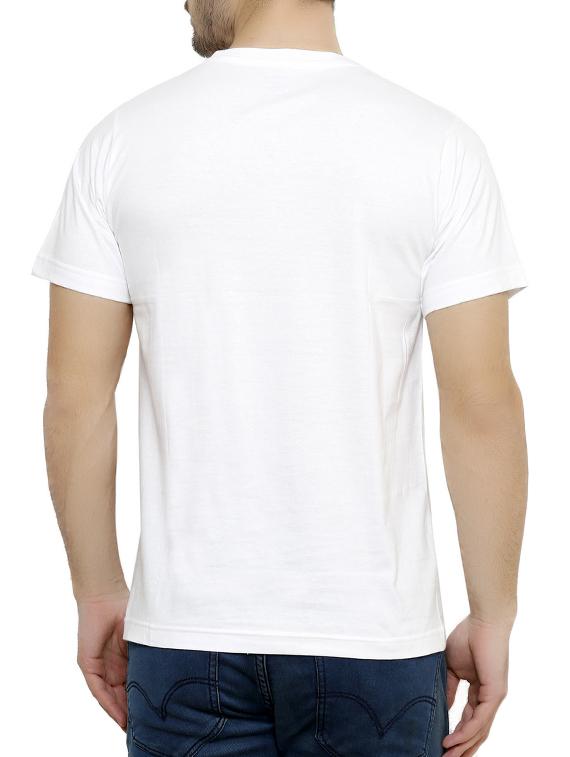white cotton t-shirt - 15364039 - Zoom Image - 3