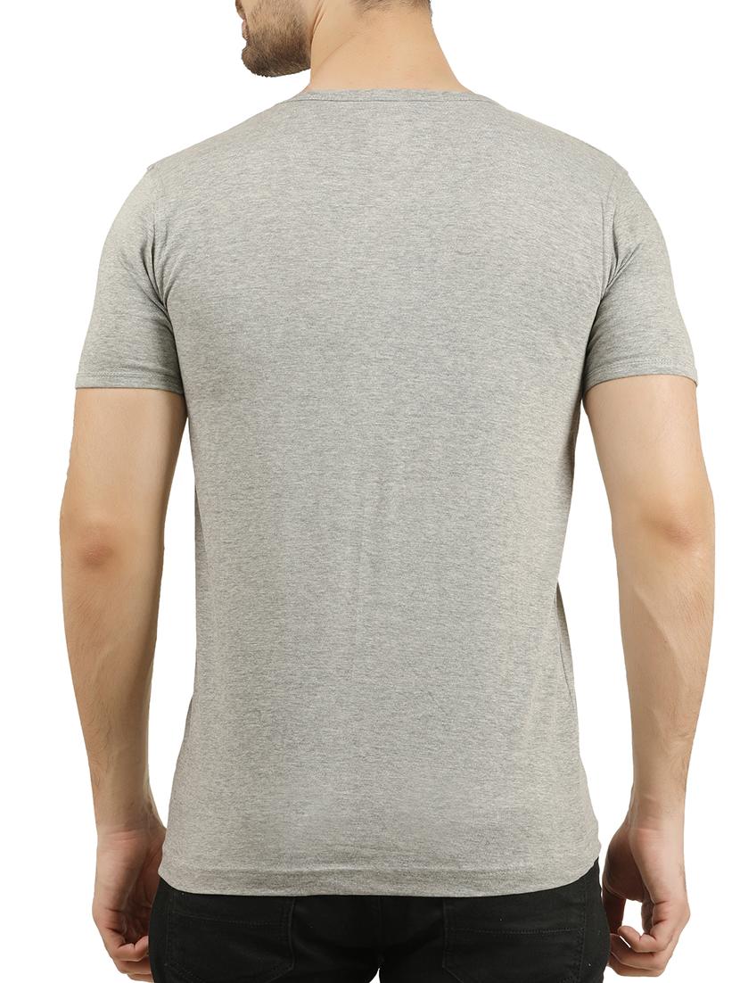 grey cotton t-shirt - 15367609 - Zoom Image - 3