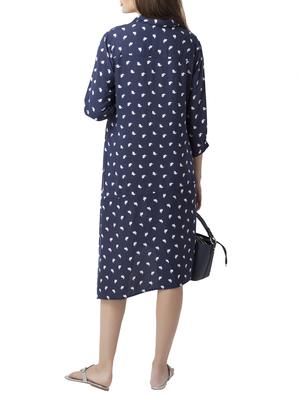 printed asymmetric maternity wear dress - 15376025 - Standard Image - 3