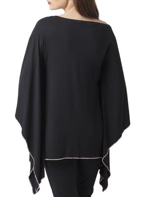 Printed maternity wear poncho - 15376026 - Standard Image - 3