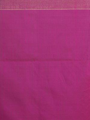 temple pallu handloom saree with blouse - 15377158 - Standard Image - 3