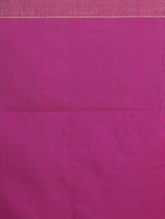 temple pallu handloom saree with blouse - 15377158 - Zoom Image - 3