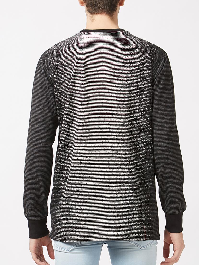 black cotton t-shirt - 15382101 - Zoom Image - 3