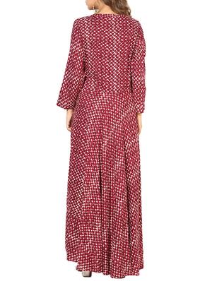 flared animal print kurta - 15382885 - Standard Image - 3