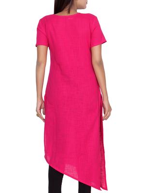 asymmetric printed kurta - 15383818 - Standard Image - 3