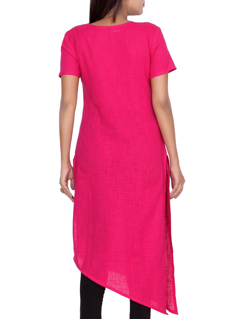 asymmetric printed kurta - 15383818 - Zoom Image - 3
