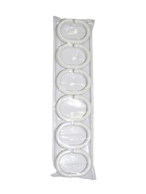 Shower curtain with 12 eyelets and 12 hooks - 15384856 - Standard Image - 3