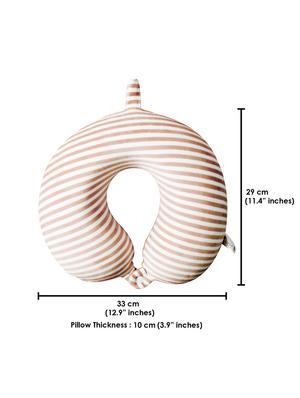 U Shaped Memory Foam Neck Pillows? Comfortable for Neck Support Cushion For Kids /Adults/ Car /Office /Sleeping cover - 15385102 - Standard Image - 9