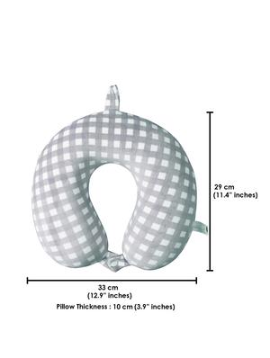 U Shaped Memory Foam Neck Pillows? Comfortable for Neck Support Cushion For Kids /Adults/ Car /Office /Sleeping cover - 15385106 - Standard Image - 9