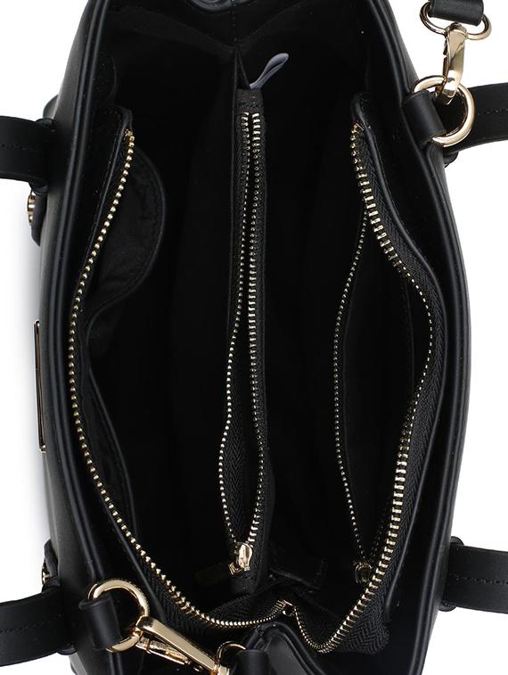 black leatherette (pu) regular sling bag - 15385162 - Zoom Image - 3