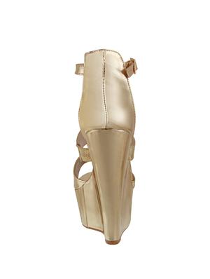 flat n heels silver wedges - 15386163 - Standard Image - 3