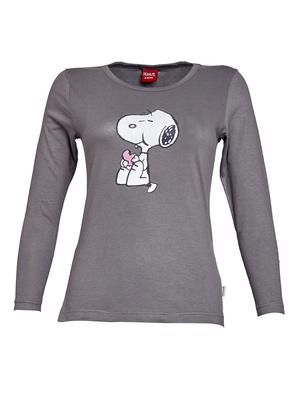 grey cotton pyjama set - 15386397 - Standard Image - 3