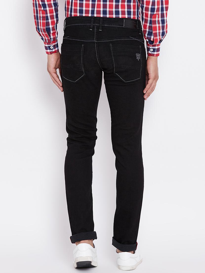 black denim plain jeans - 15386630 - Zoom Image - 3