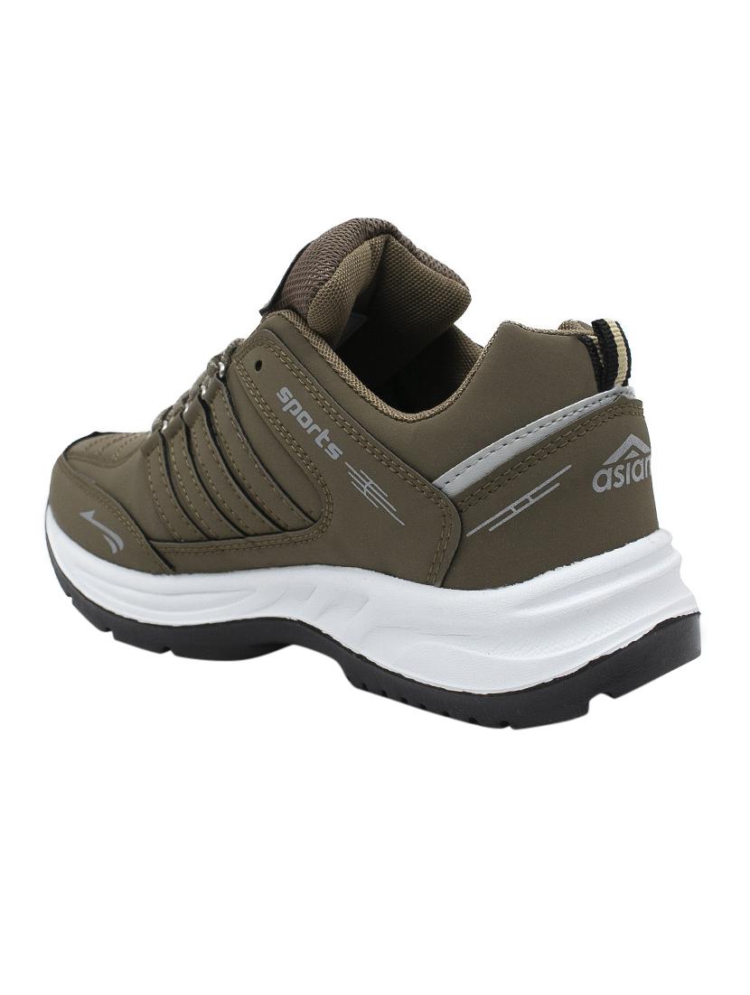 brown Leatherette sport shoe - 15388122 - Zoom Image - 3