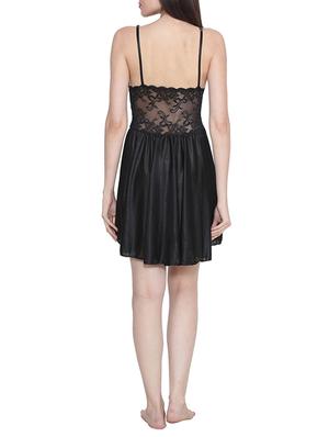 cami neck lace bodice nighty - 15388269 - Standard Image - 3