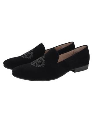 black velvet casual slip ons - 15389535 - Standard Image - 3