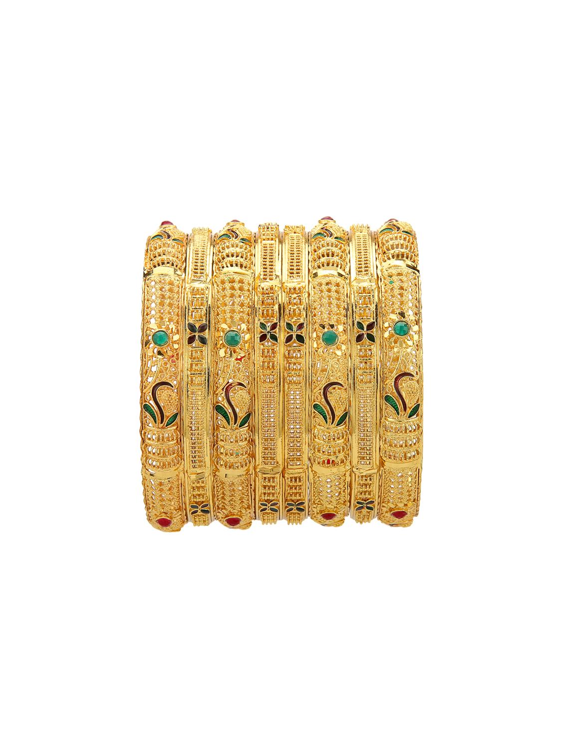 gold tone bangles - 15390121 - Zoom Image - 3