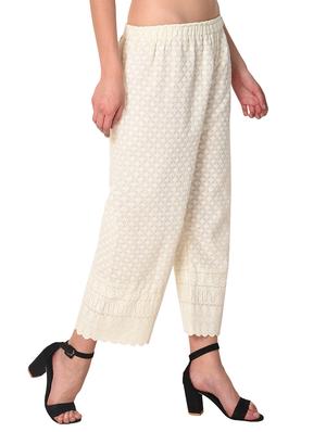 set of 2 chikankari straight palazzo - 15395529 - Standard Image - 6