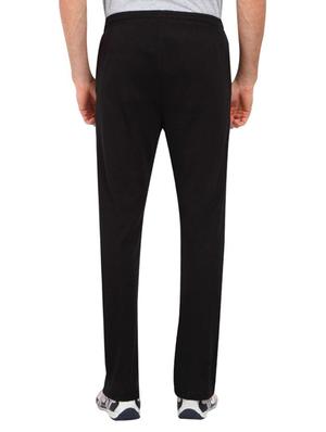 black cotton full length track pant - 15398199 - Standard Image - 3