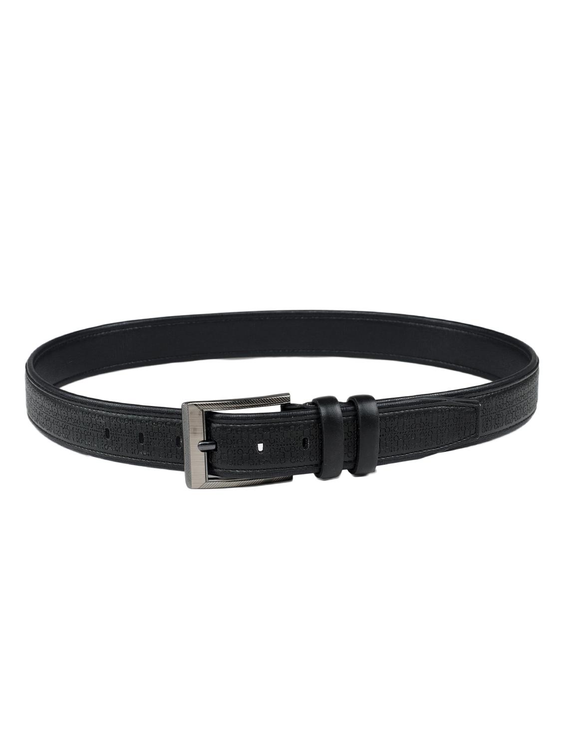 black leatherette belt - 15398237 - Zoom Image - 3