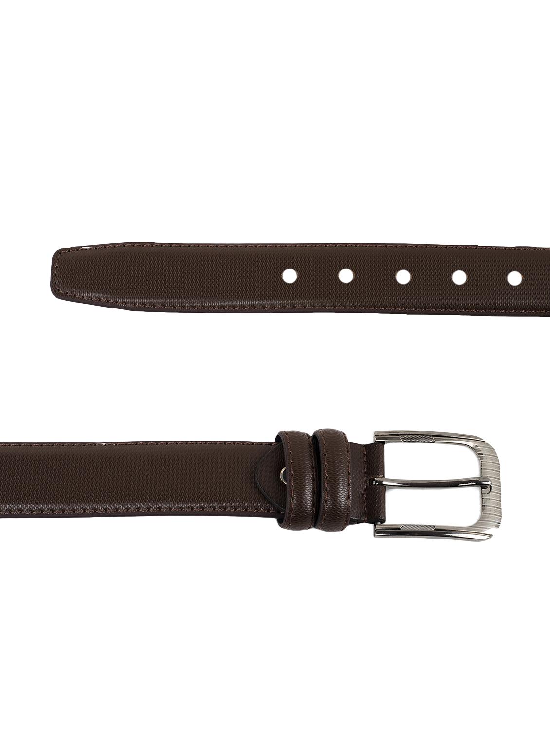 brown leatherette belt - 15398239 - Zoom Image - 3
