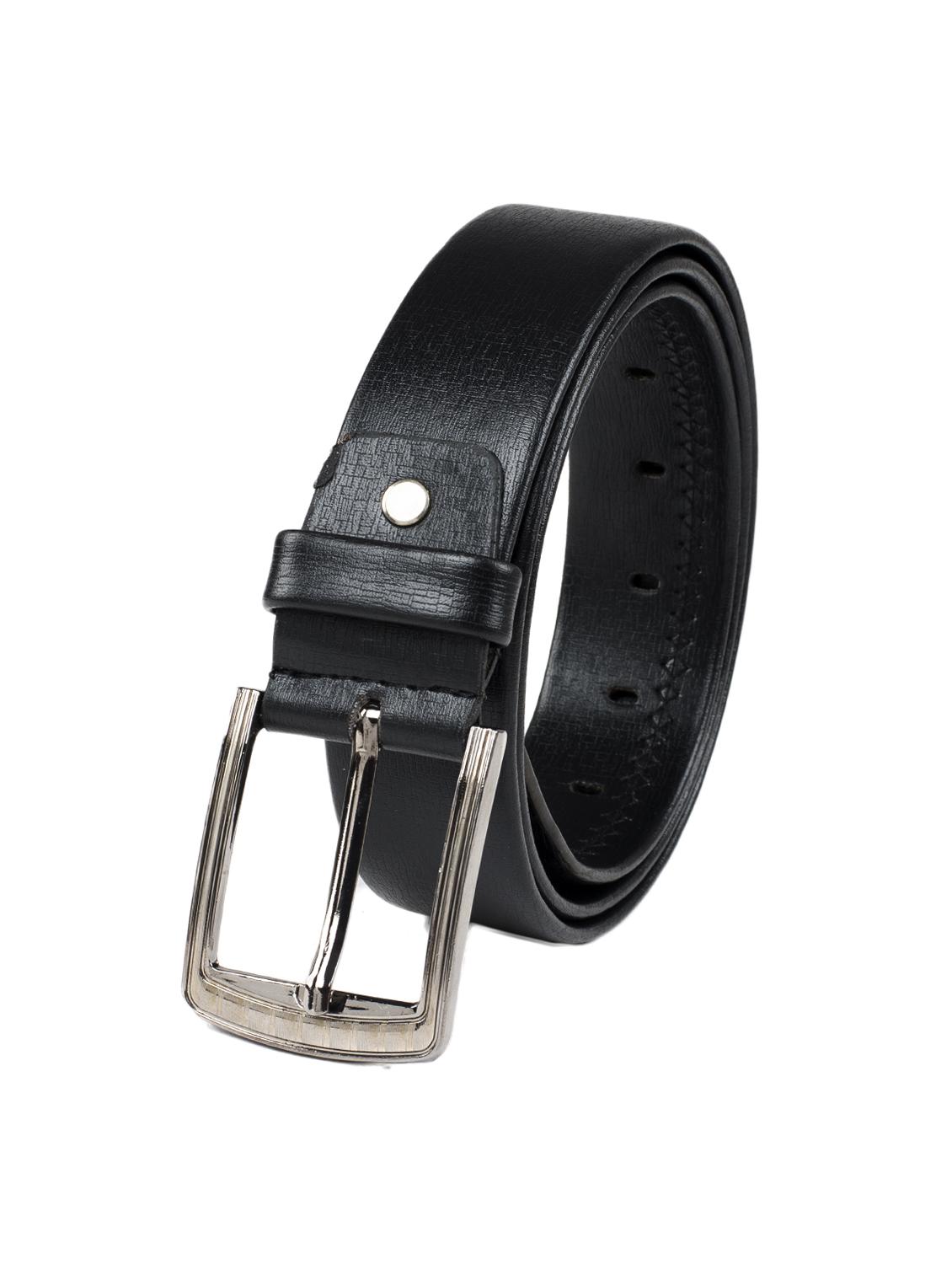 black leatherette belt - 15398244 - Zoom Image - 3