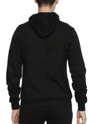 black cotton chest print sweatshirt - 15398667 - Standard Image - 3