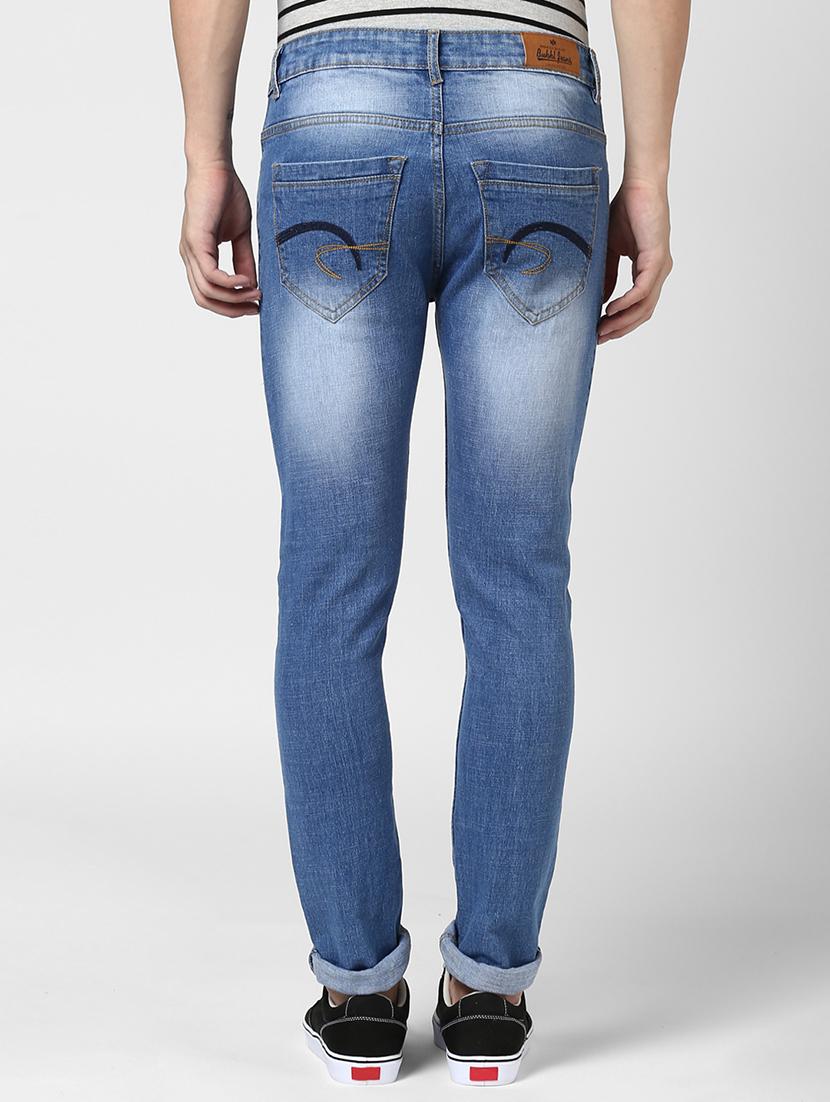 blue denim washed jeans - 15398763 - Zoom Image - 3