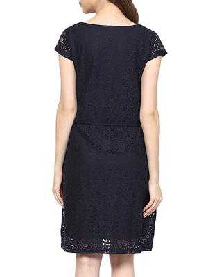 lace draw string waist dress - 15400246 - Standard Image - 3
