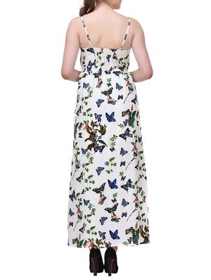Butterfly Print Maxi Dress - 15400400 - Standard Image - 3