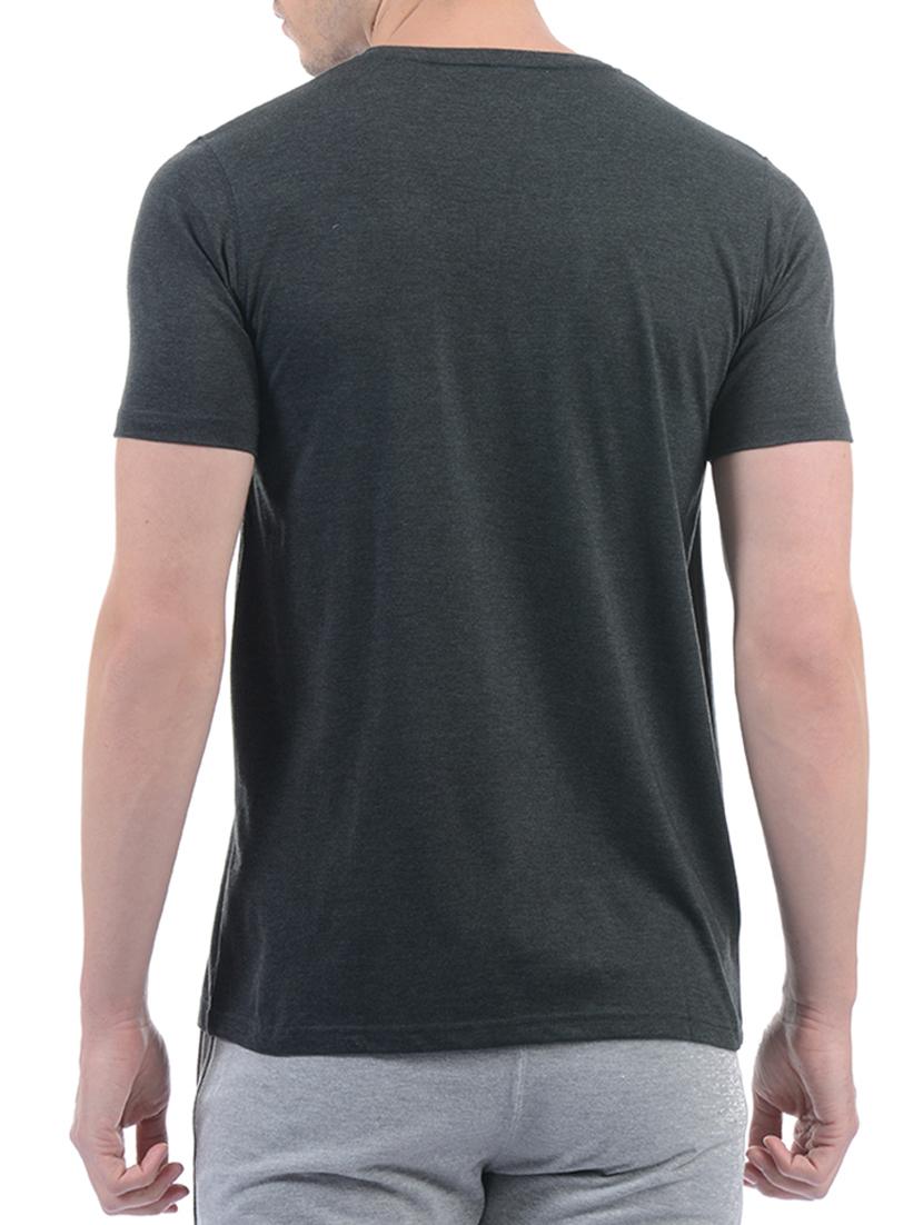 grey cotton blend t-shirt - 15406587 - Zoom Image - 3