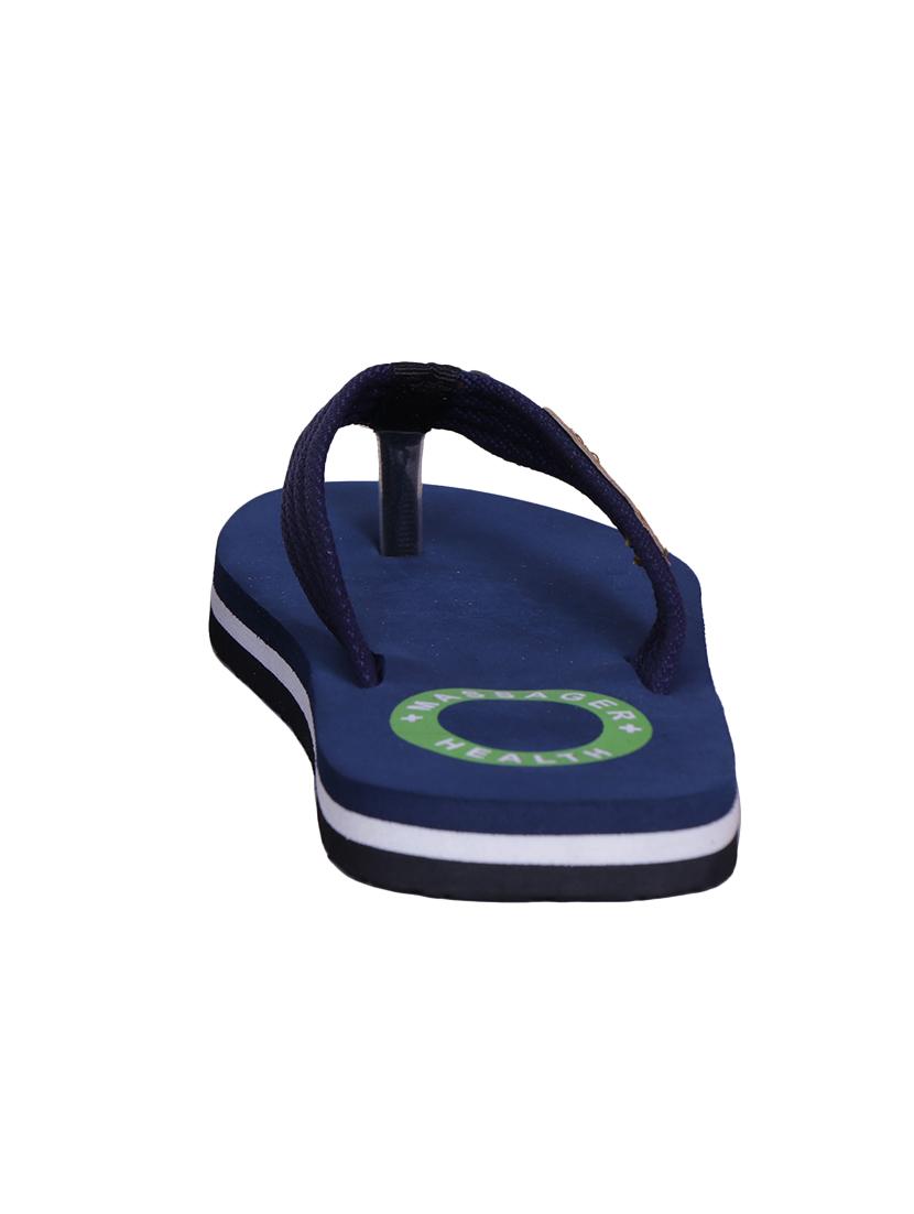 navy toe separator flip flops - 15409995 - Zoom Image - 3