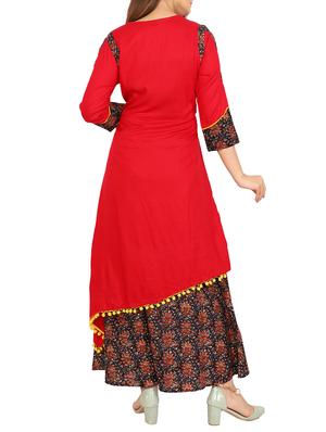 layered tassels kurta - 15410130 - Standard Image - 3
