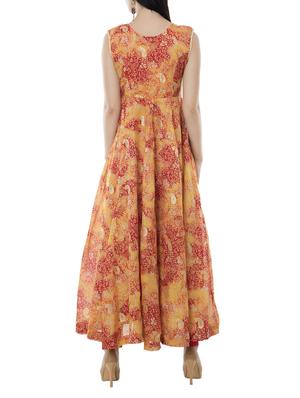 flared printed kurta - 15410258 - Standard Image - 3
