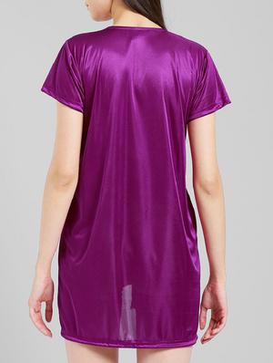 Side tie up sleepwear robe - 15410812 - Standard Image - 3