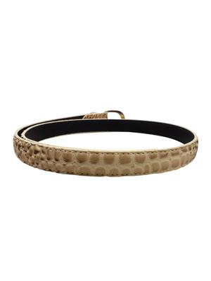 beige leatherette (pu belt - 15411501 - Standard Image - 3