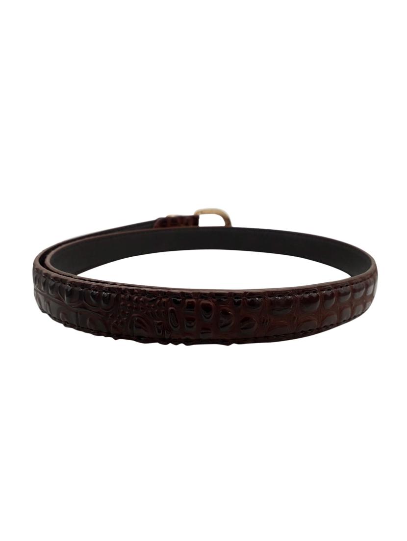 brown leatherette (pu belt - 15411503 - Zoom Image - 3