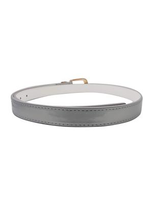 silver leatherette (pu belt - 15411516 - Standard Image - 3