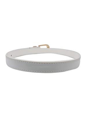 white leatherette (pu belt - 15411517 - Standard Image - 3