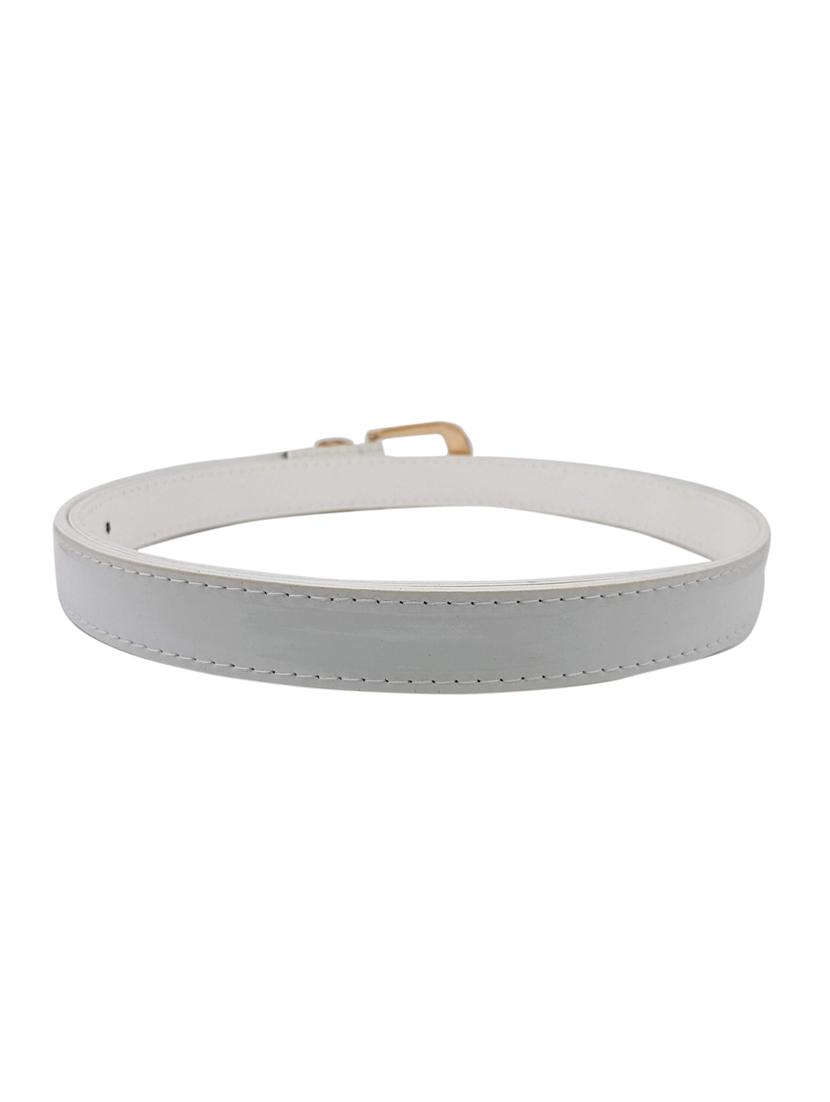 white leatherette (pu belt - 15411517 - Zoom Image - 3