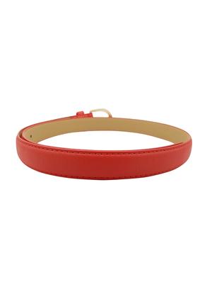red leatherette (pu belt - 15411519 - Standard Image - 3