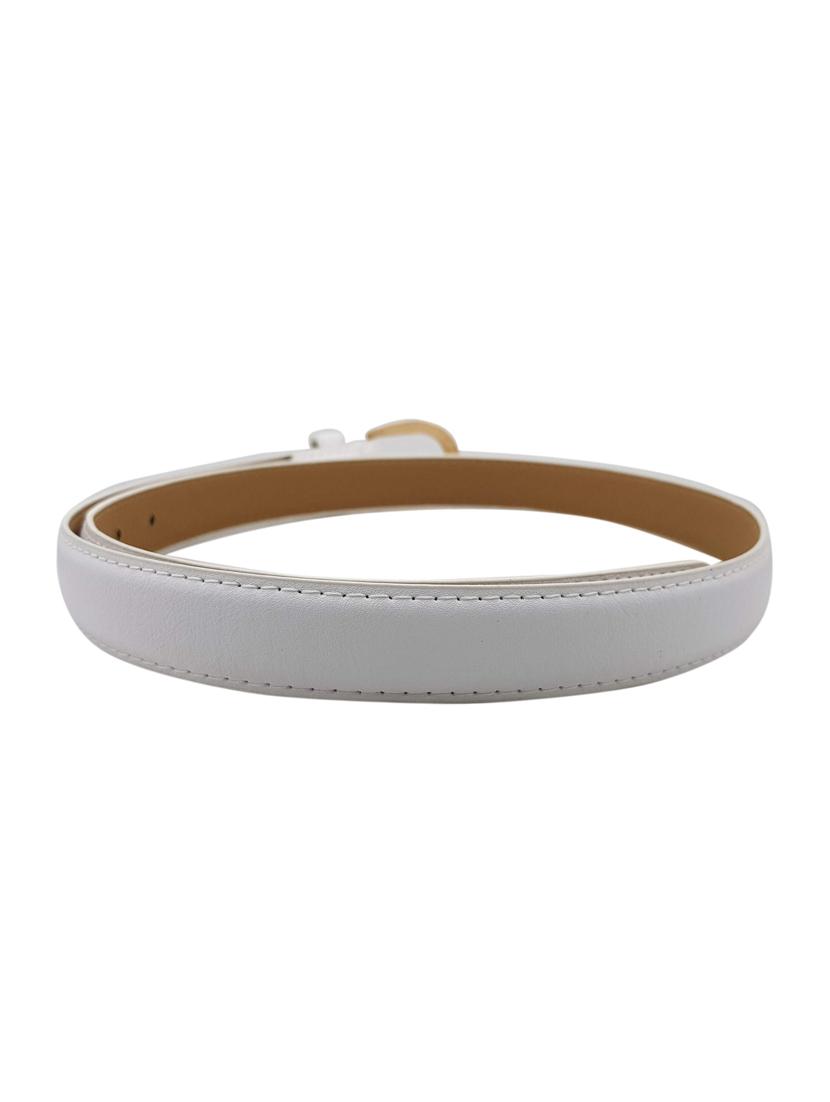 white leatherette (pu belt - 15411521 - Zoom Image - 3