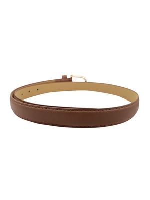 brown leatherette (pu belt - 15411587 - Standard Image - 3