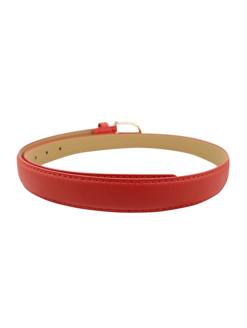 red leatherette (pu belt - 15411588 - Zoom Image - 3