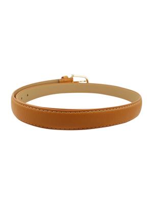 beige leatherette (pu belt - 15411589 - Standard Image - 3